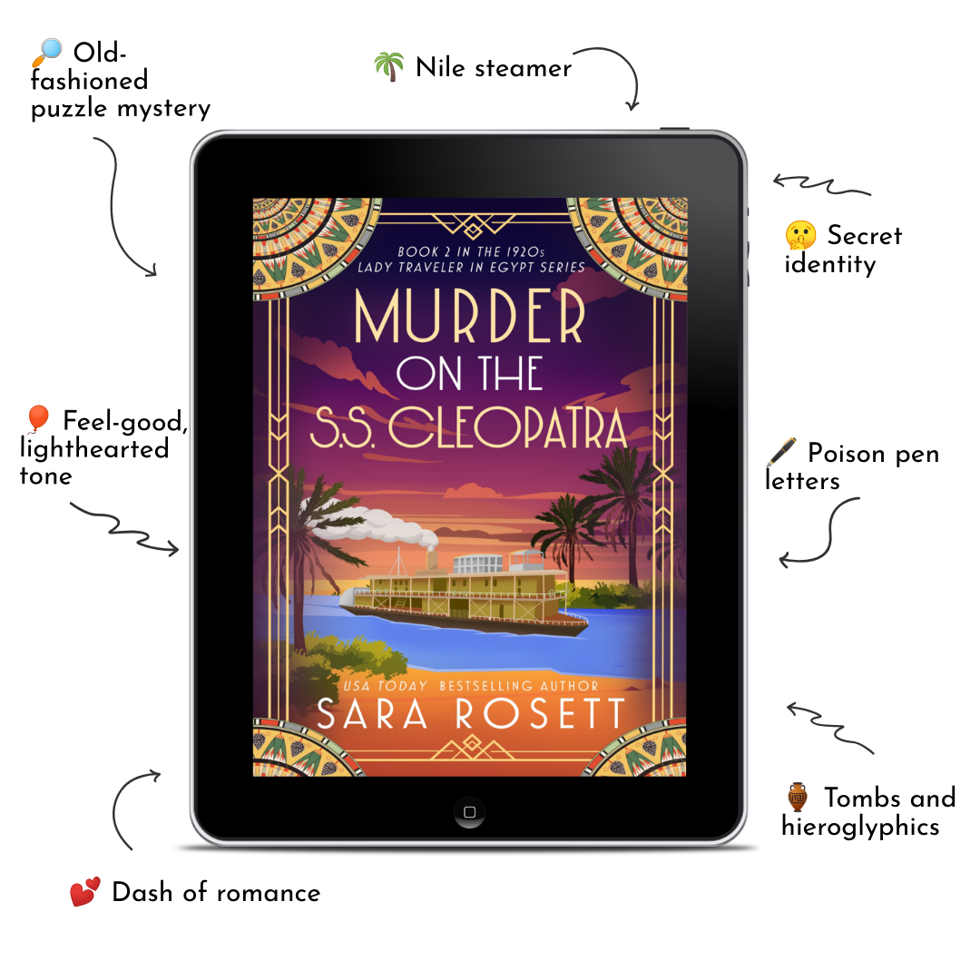 Murder on the S.S. Cleopatra by Sara Rosett.