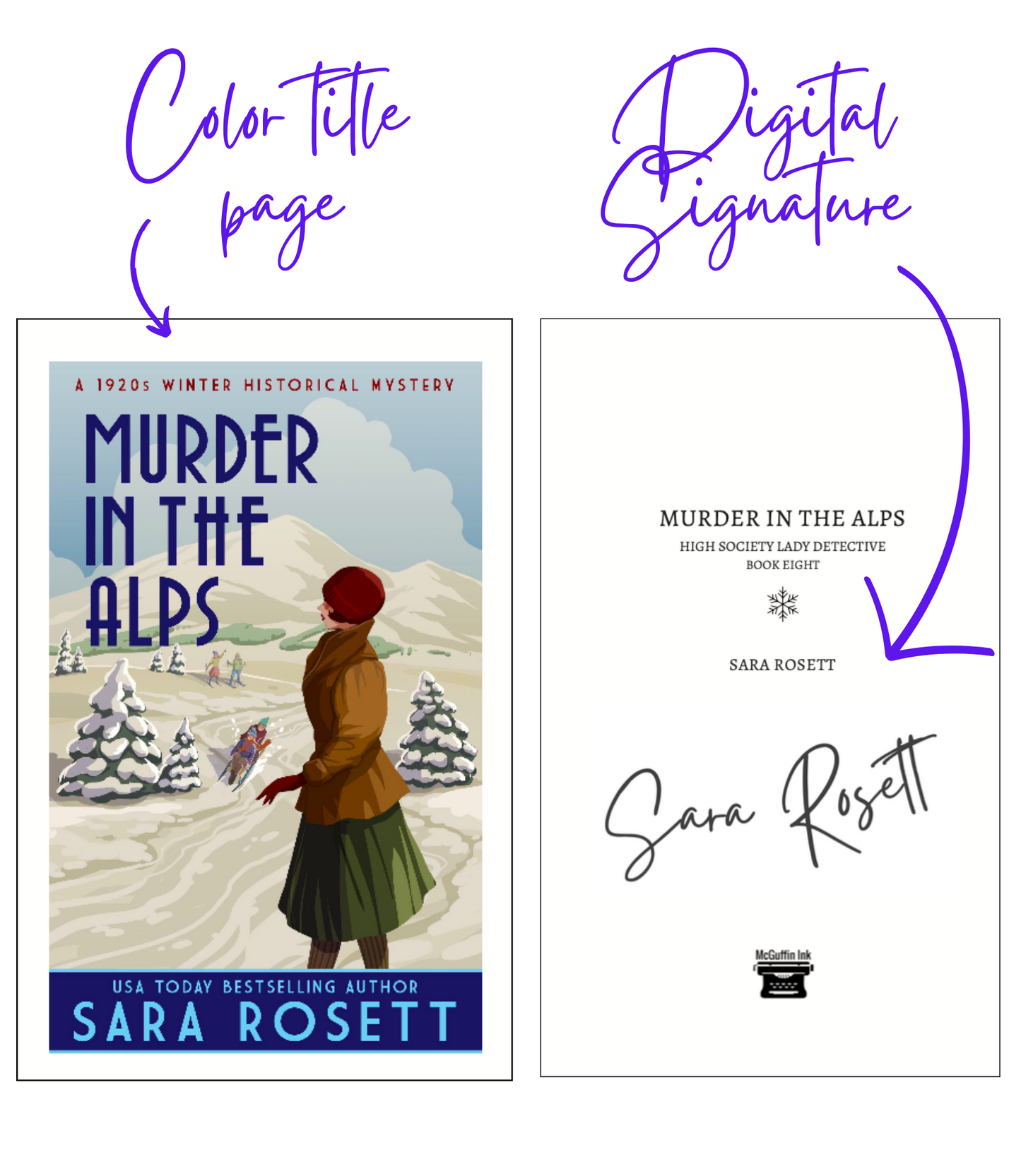 Color Title Page and Digital Signature