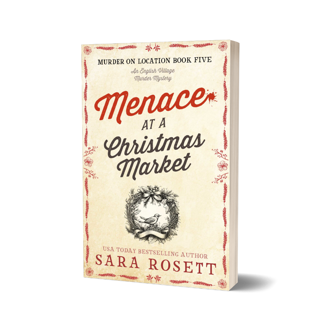 Menace at the Christmas Market, a cozy mystery Christmas novella