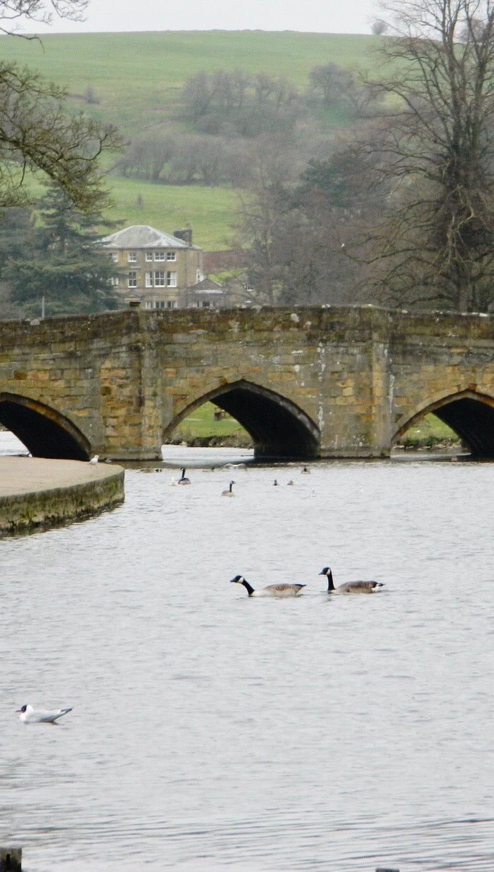Bridge in Bakewell, a stop on Sara's research trip.