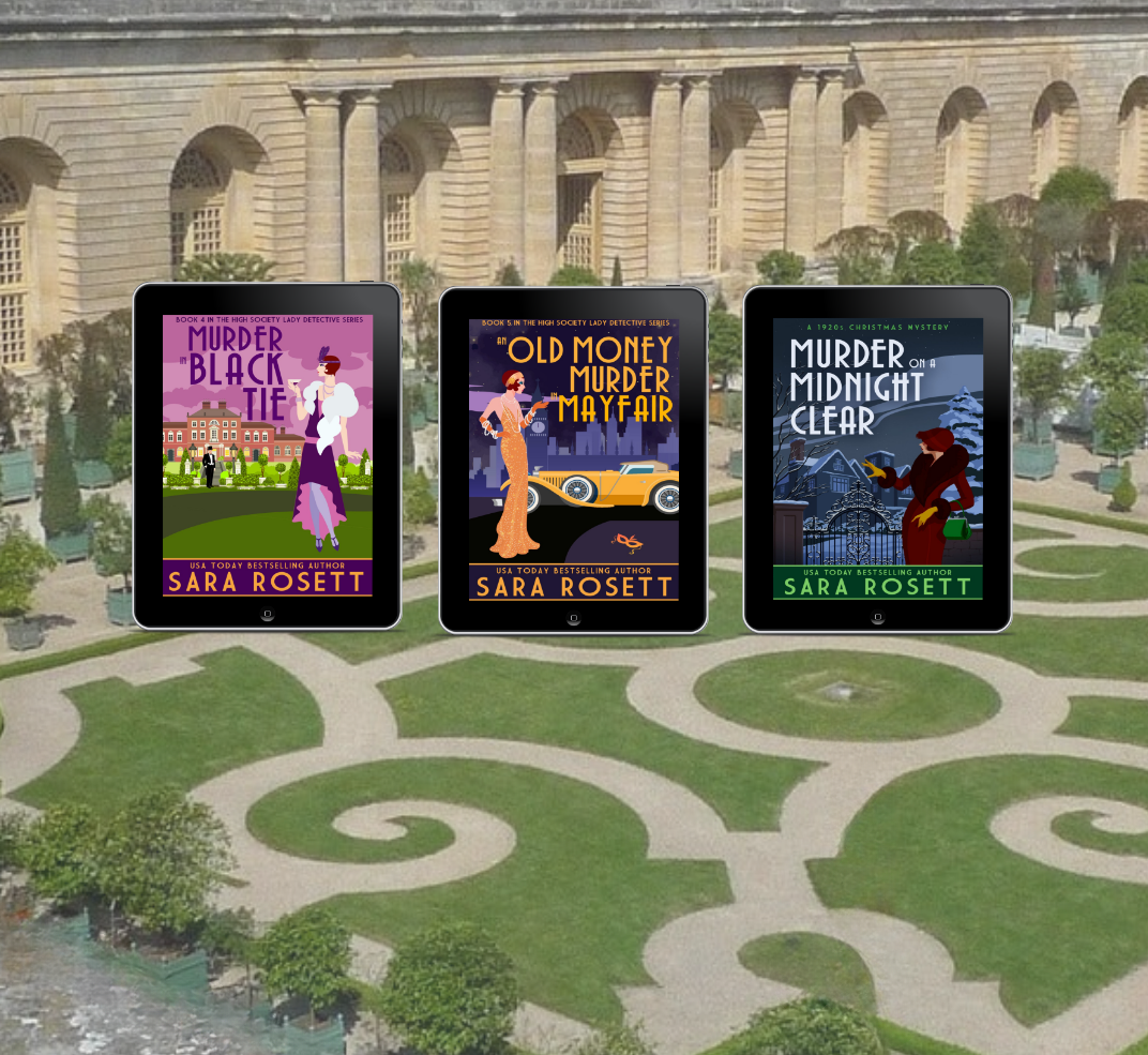 High Society Ebook Bundle Books 4-6 with Formal Garden Background