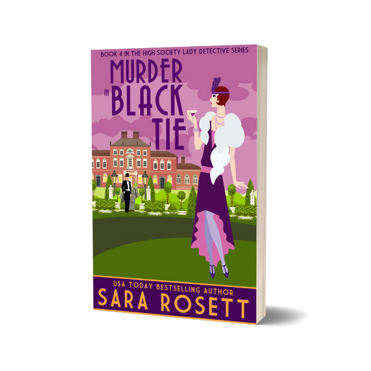 Murder in Black Tie, a 1920s historical cozy mystery