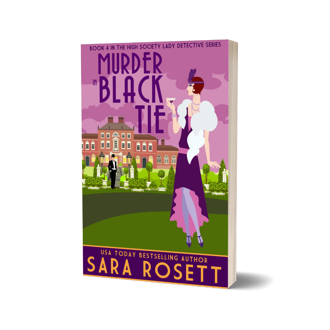Murder in Black Tie, a 1920s historical cozy mystery